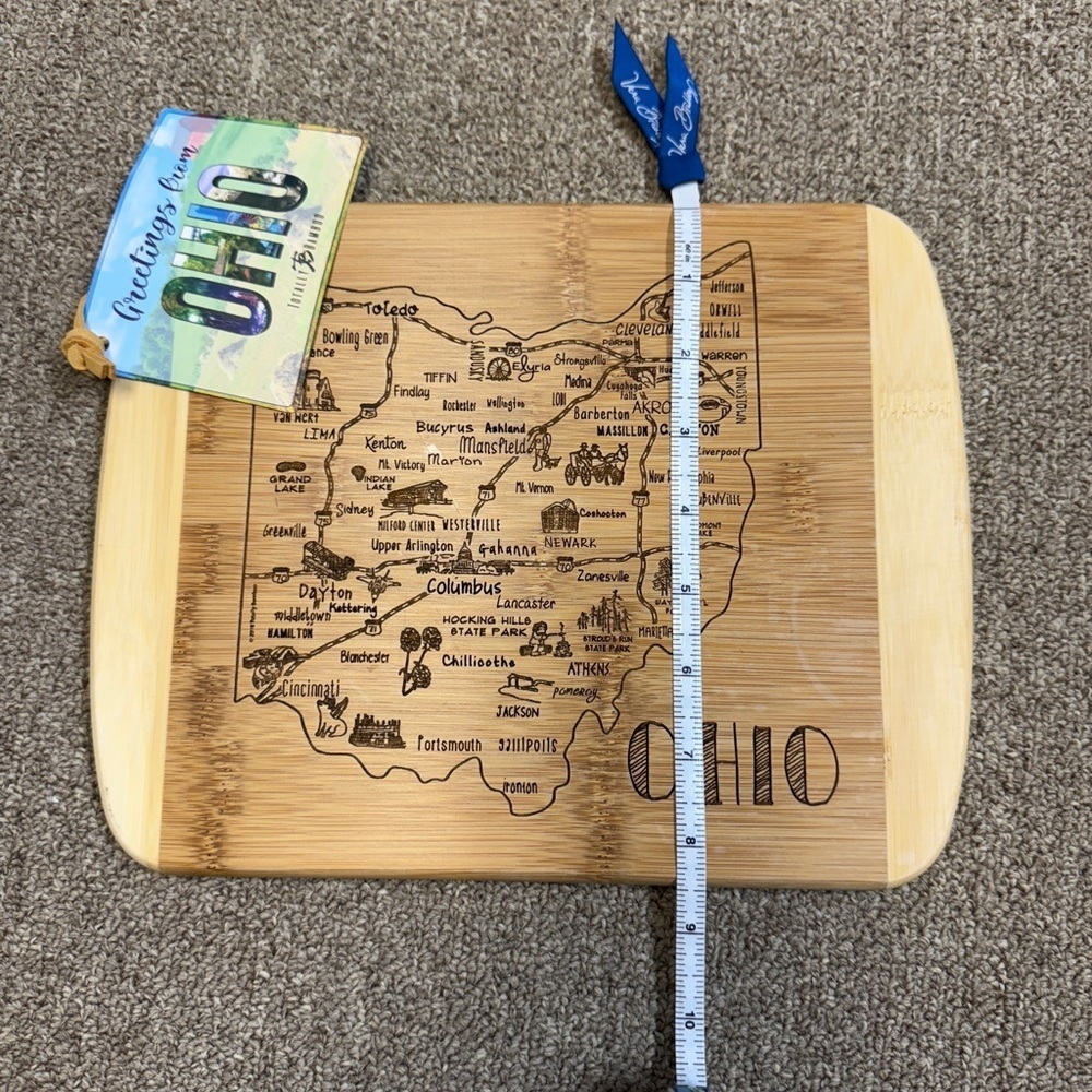 NWT Ohio Bamboo Cutting Board - Picture 5 of 6